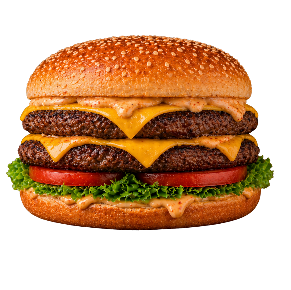 Loaded Beef Burger - Double